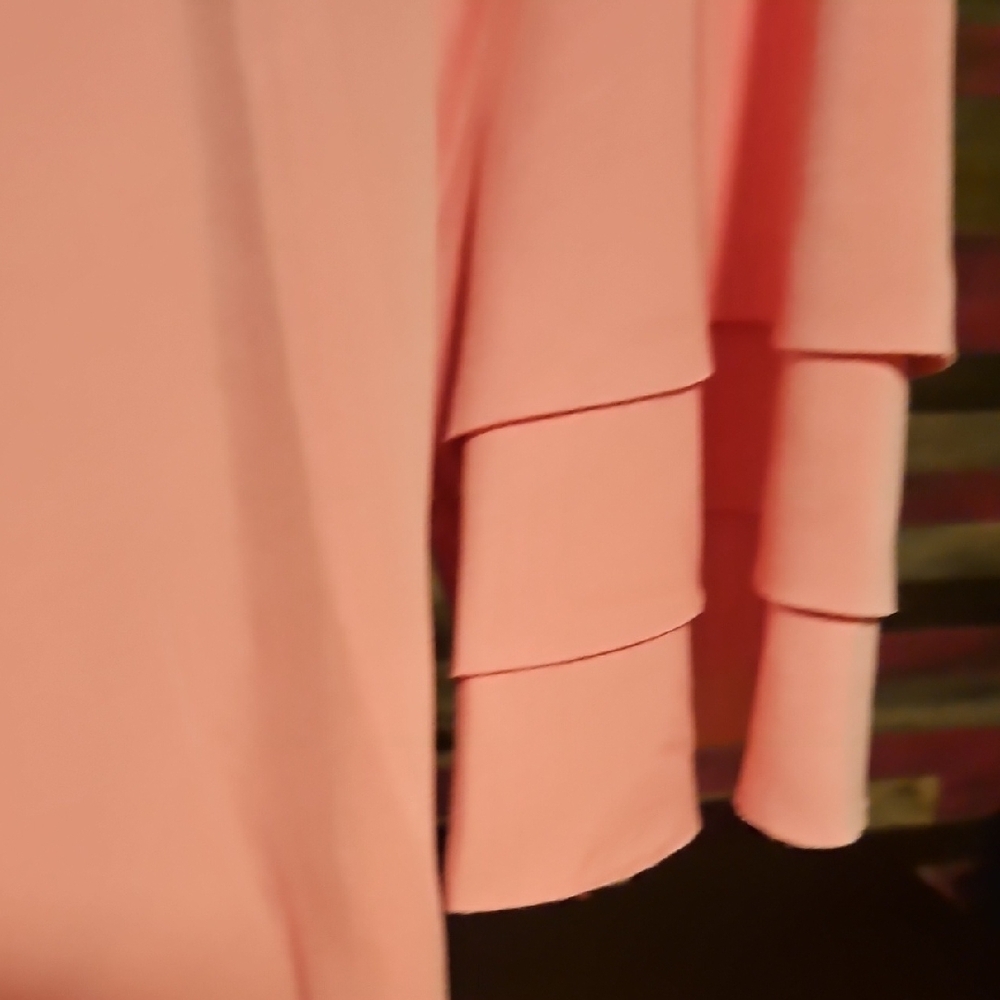 NWT Pink Ruffled Mini Dress - Picture 5 of 6